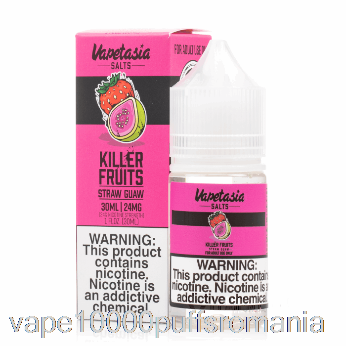 Vape Romania Straw Guaw - Saruri Vapetasia - 30ml 48mg